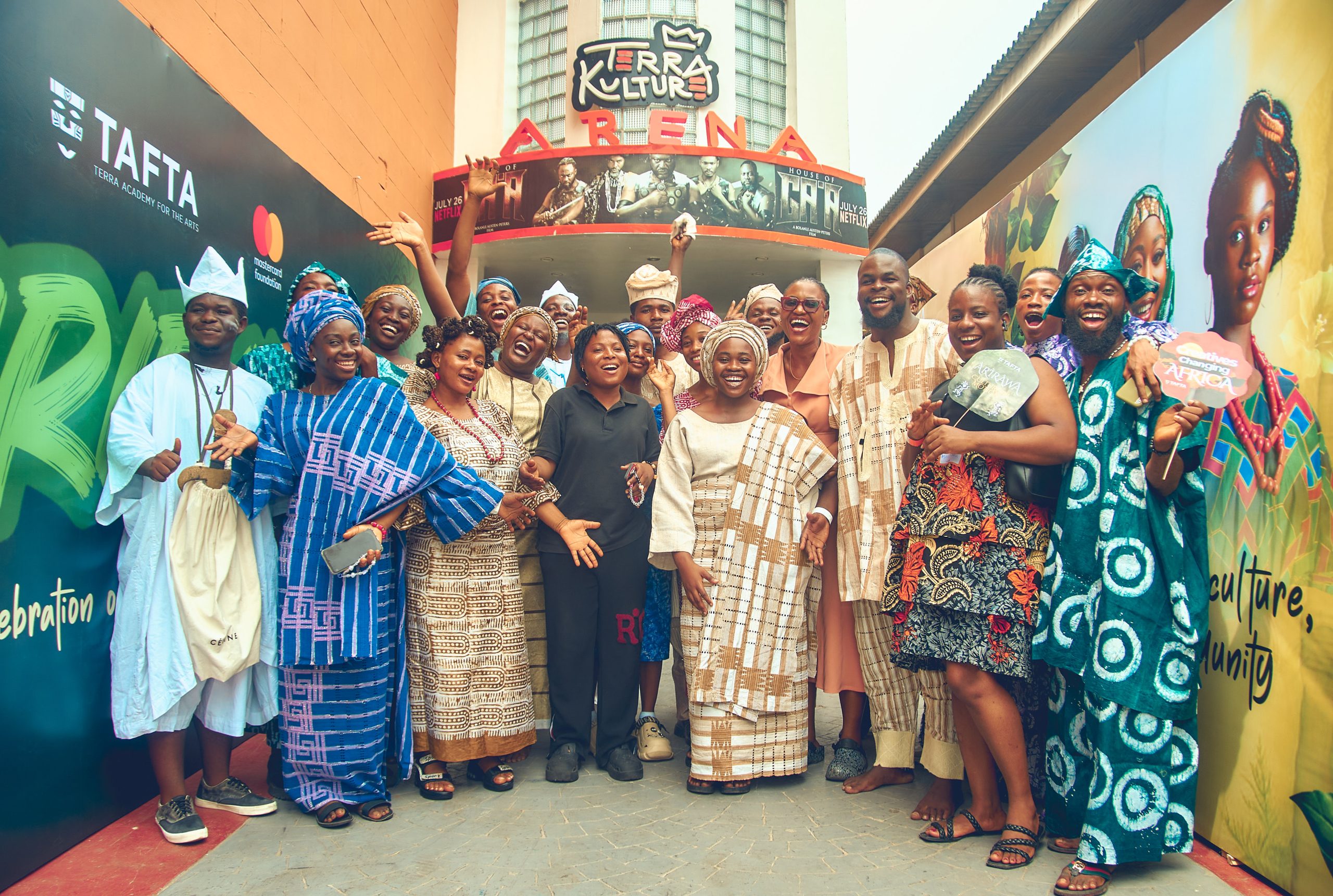 TAFTA community gathered at Terra Kulture
