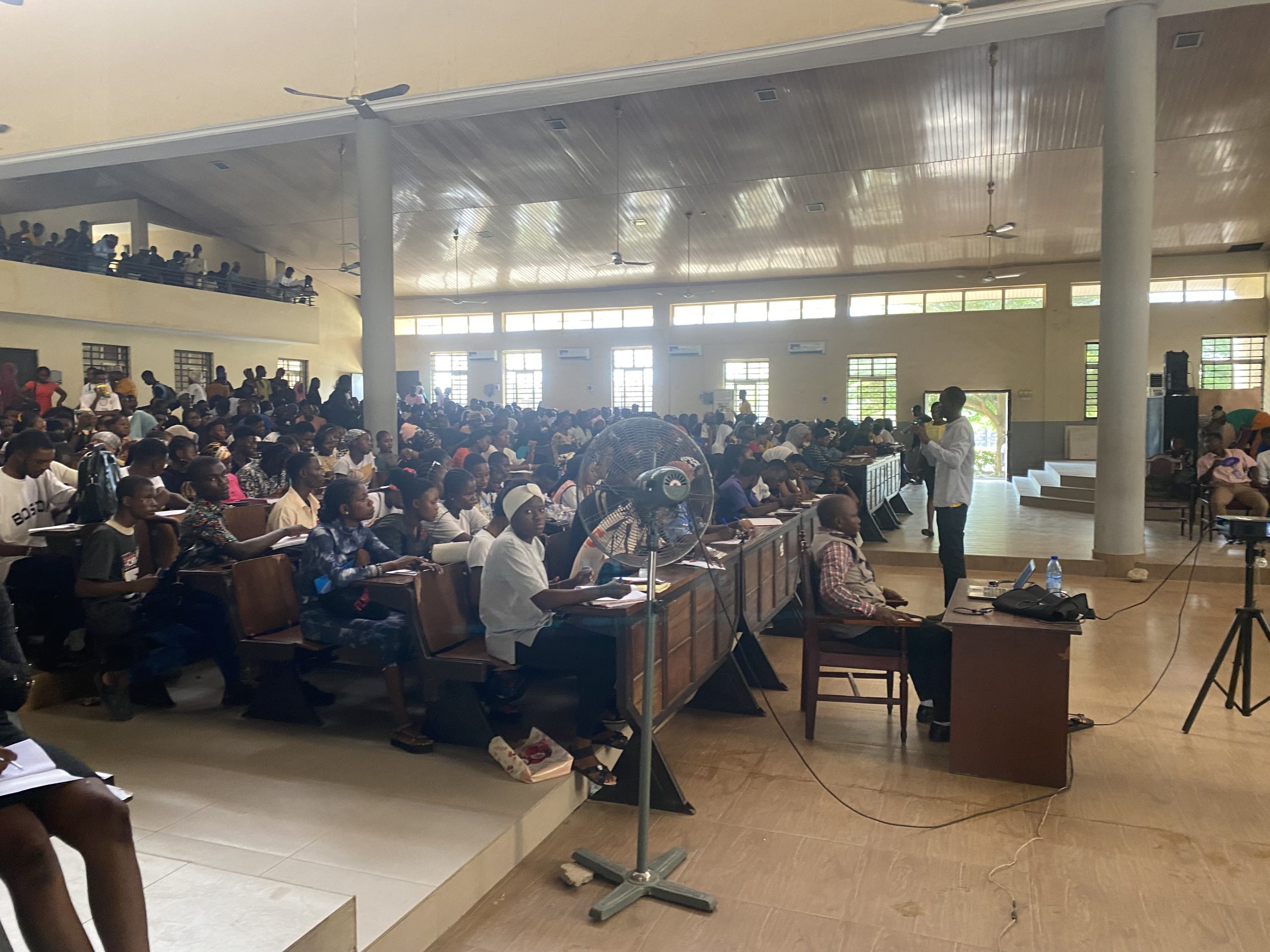 A large TAFTA training session in Lagos
