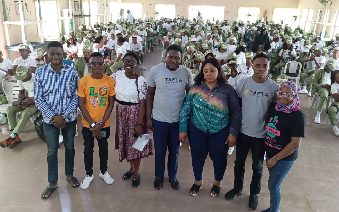 TAFTA Ogun facilitators and participants at a community training